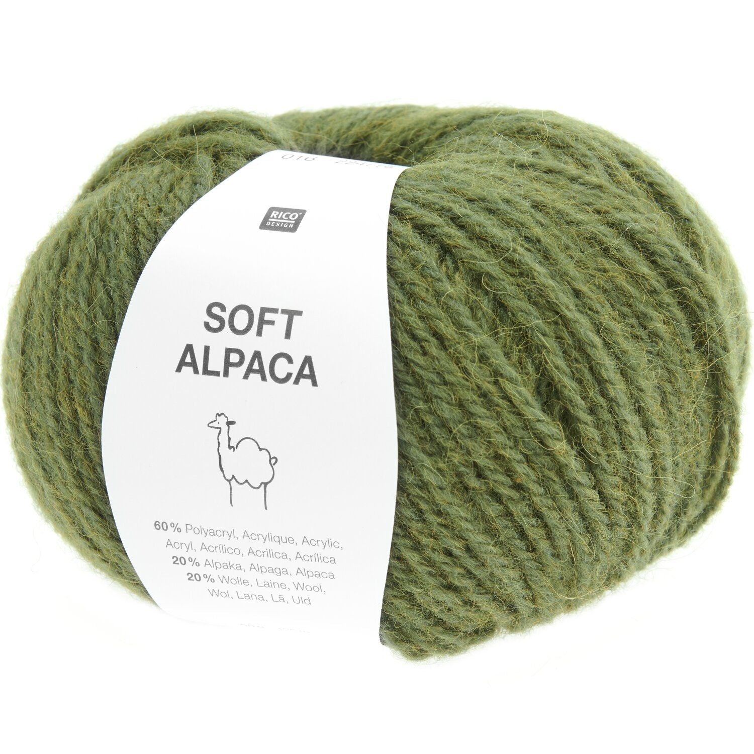 Rico Soft Alpaca : 017 Olive