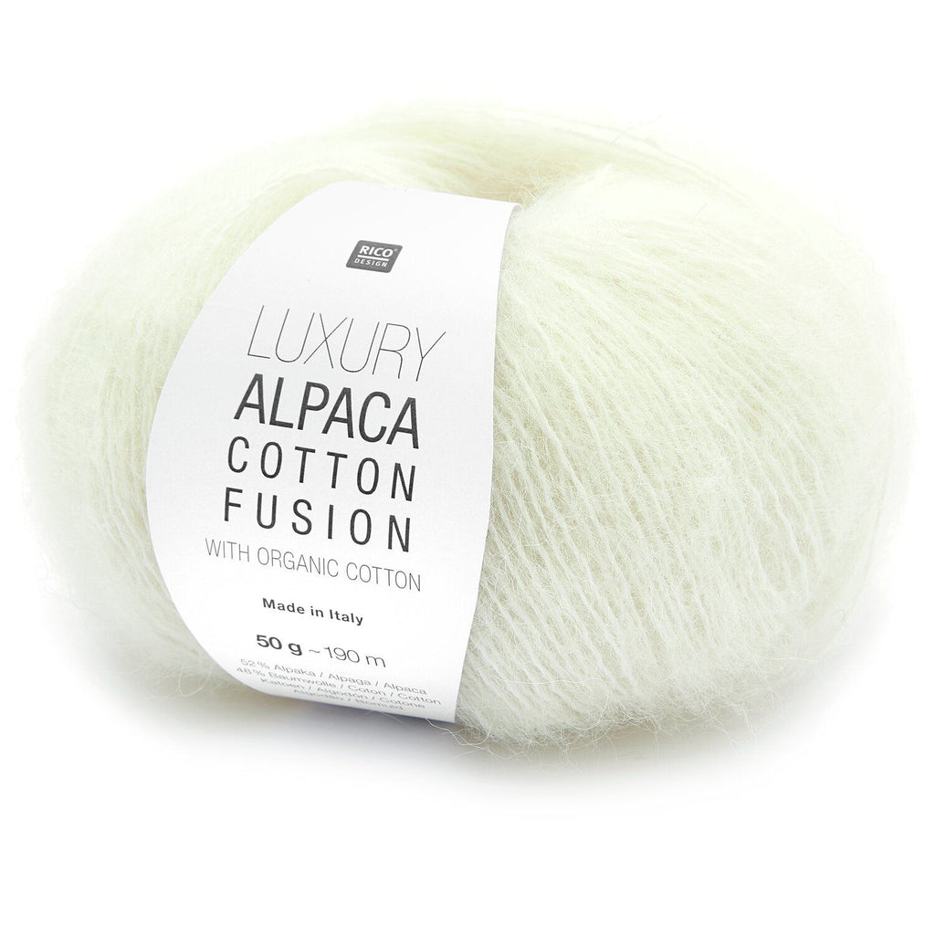 Rico Luxury Alpaca Cotton Fusion : Cream 001