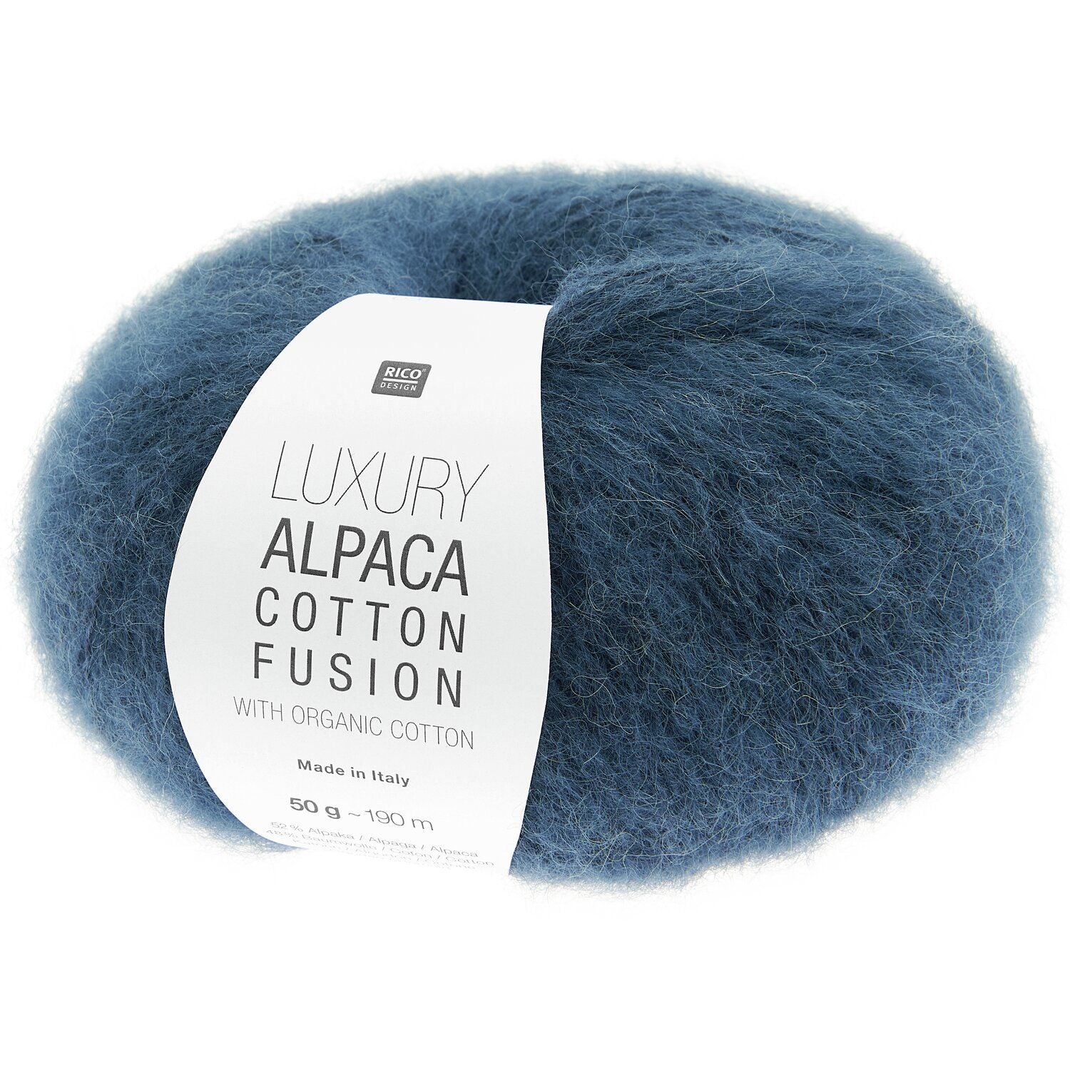 Rico Luxury Alpaca Cotton Fusion : Navy 004