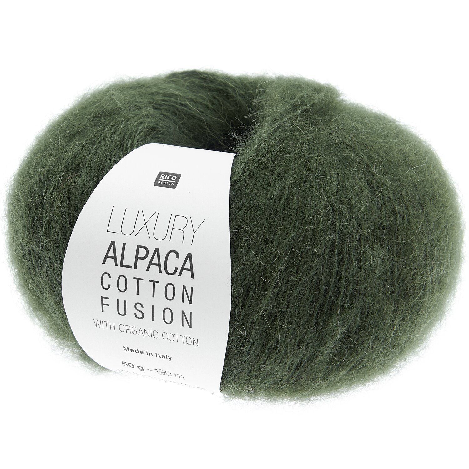 Rico Luxury Alpaca Cotton Fusion : Olive 007