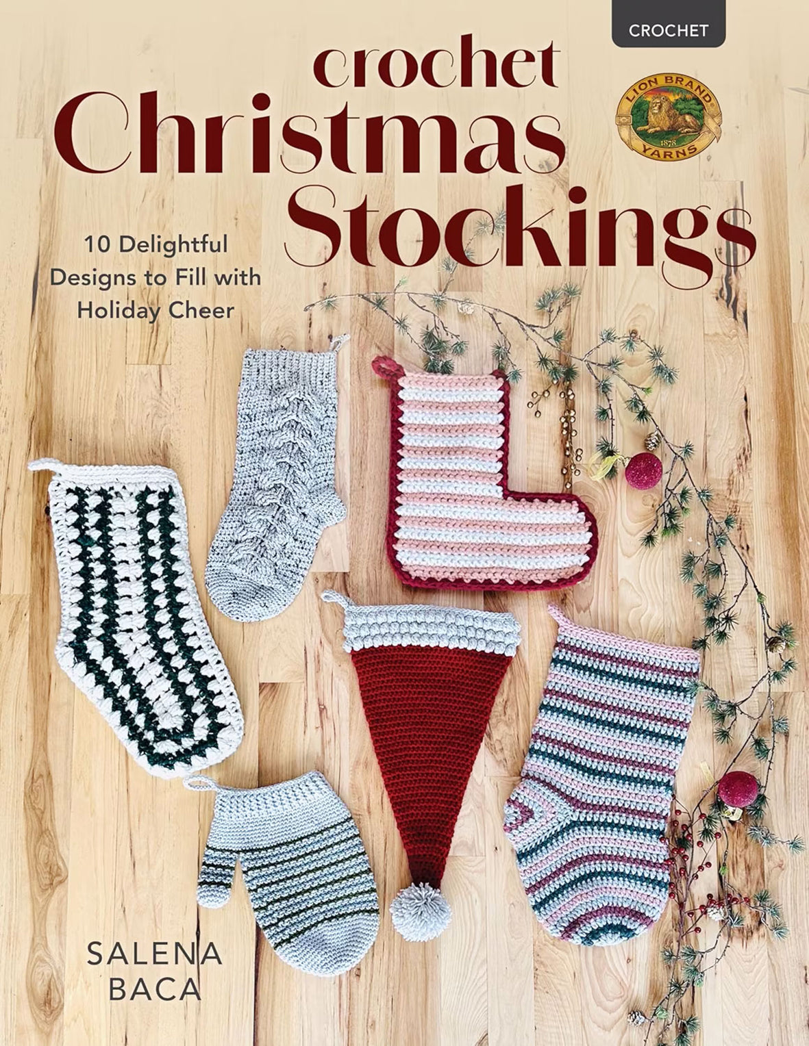 Crochet Christmas Stockings by Salena Baca
