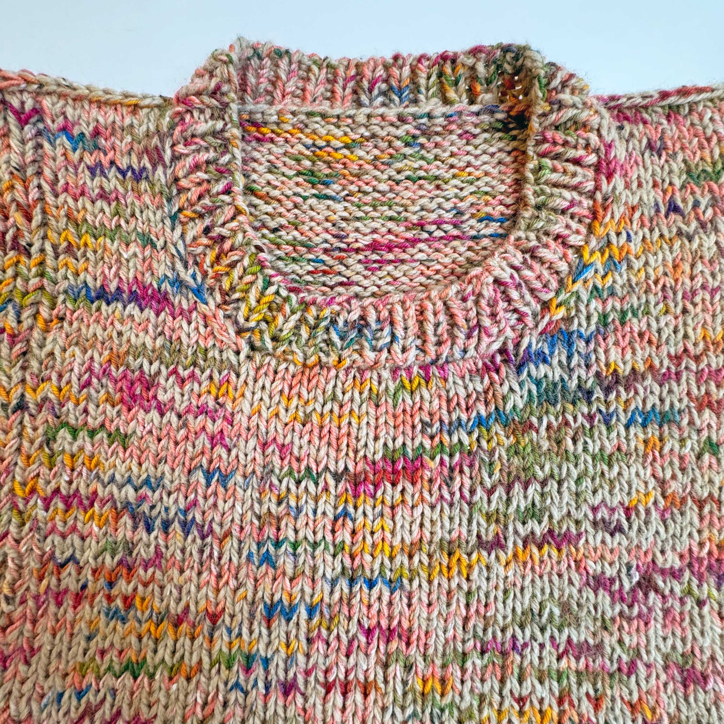 Cosmic Autumn Rebellion : Tie Side Vest : Knitting Pack & Pattern