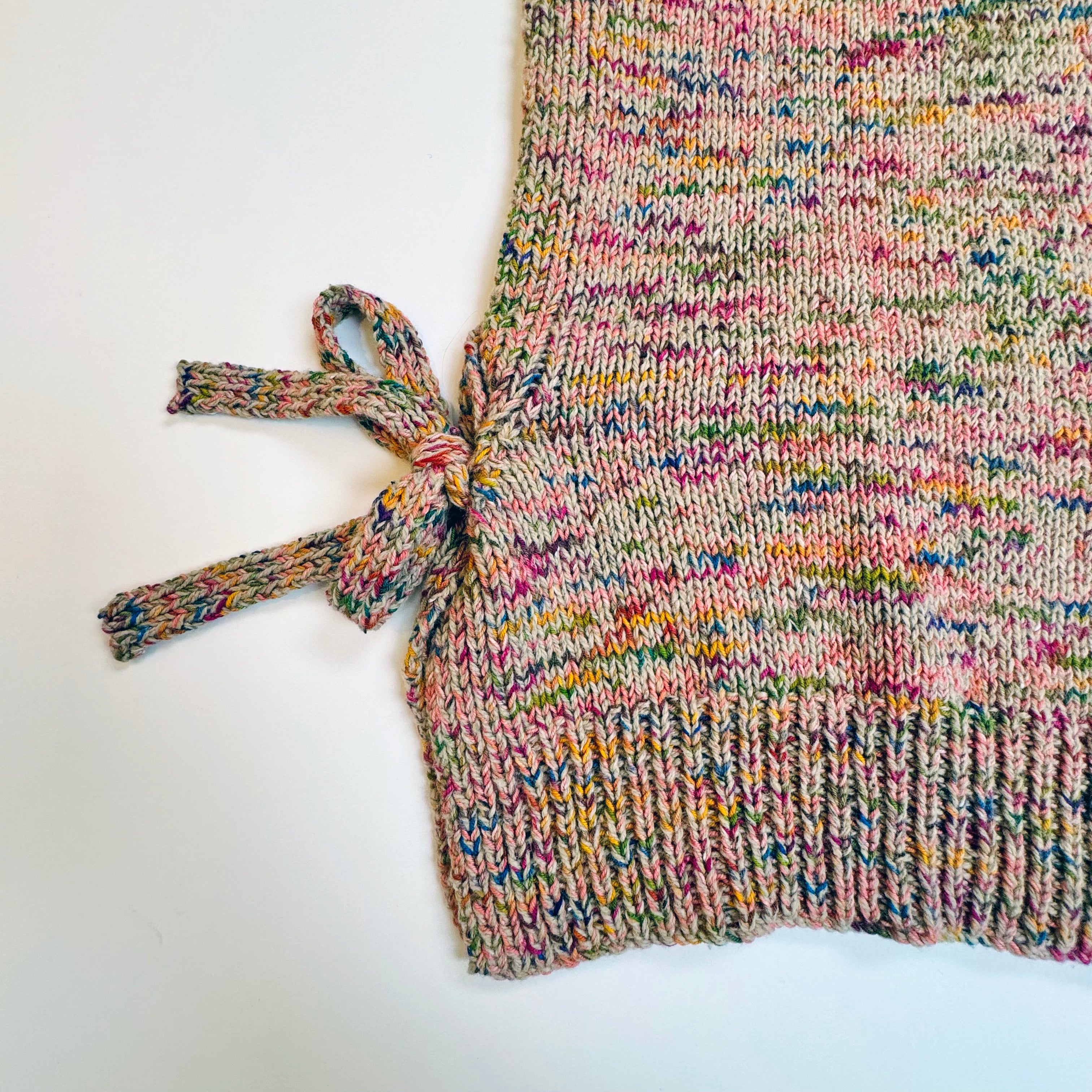 Cosmic Autumn Rebellion : Tie Side Vest : Knitting Pack & Pattern