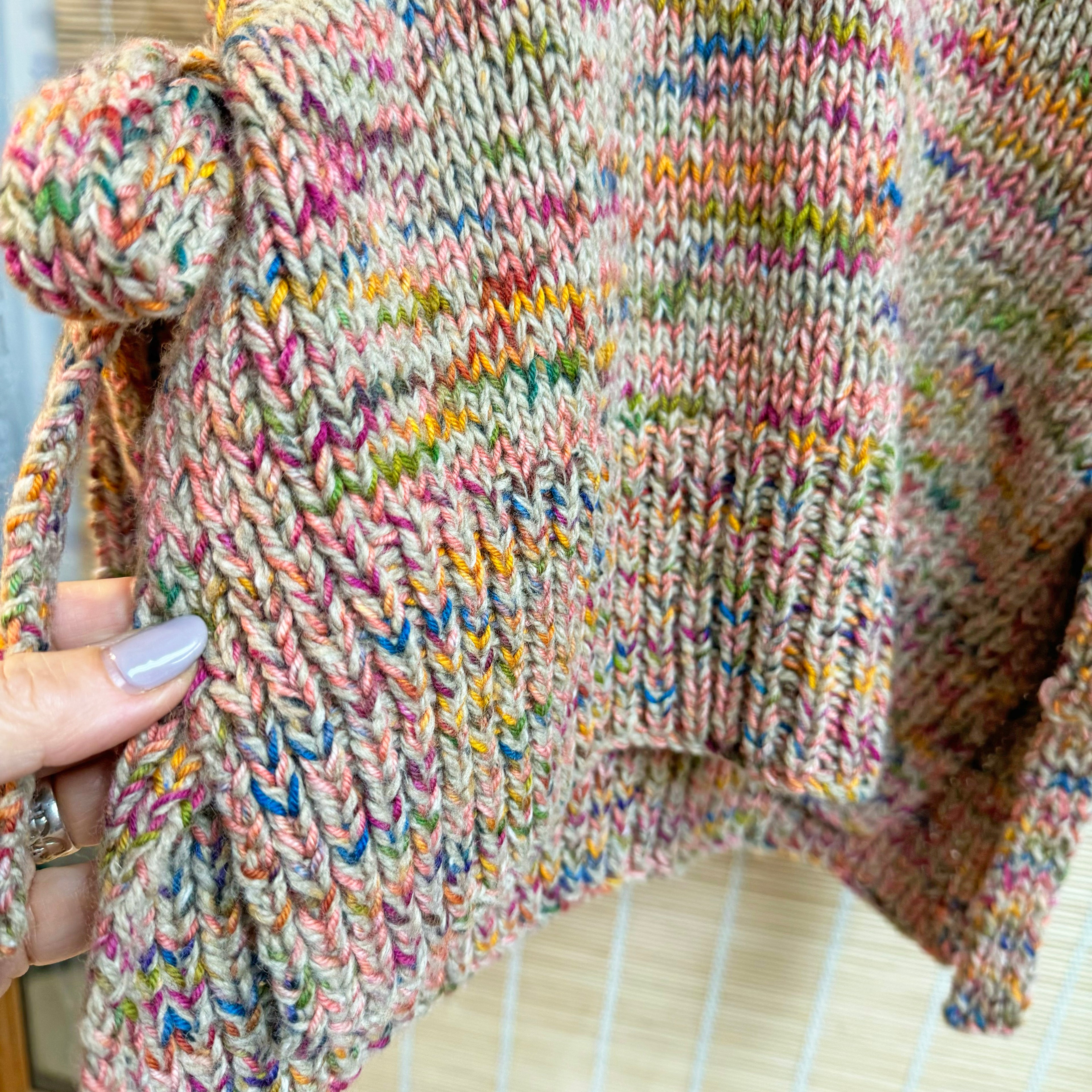 Cosmic Autumn Rebellion : Tie Side Vest : Knitting Pack & Pattern