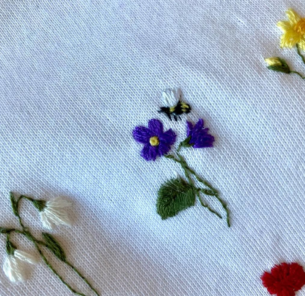 Floral Hand Embroidery Workshop