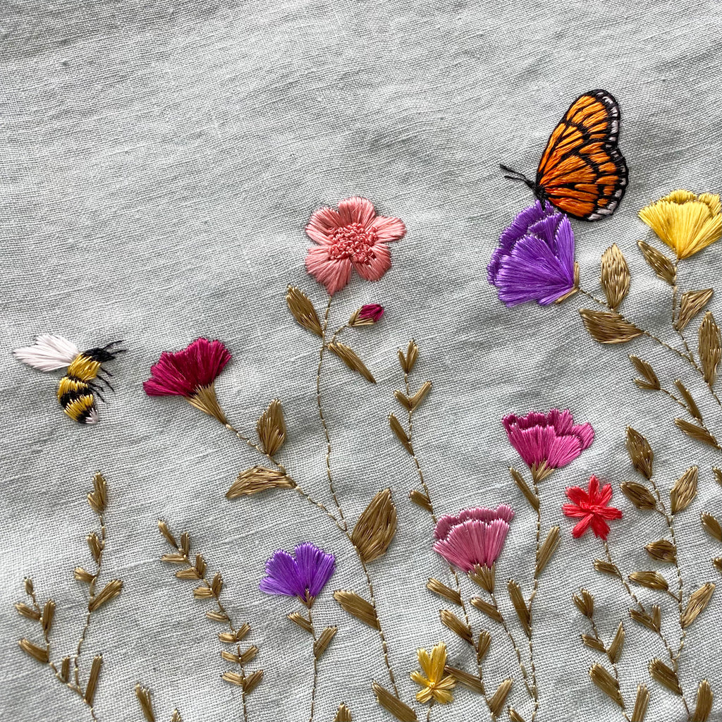 Floral Hand Embroidery Workshop