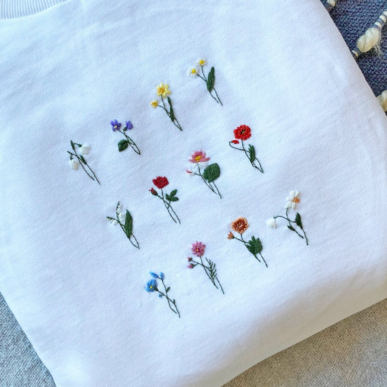 Floral Hand Embroidery Workshop