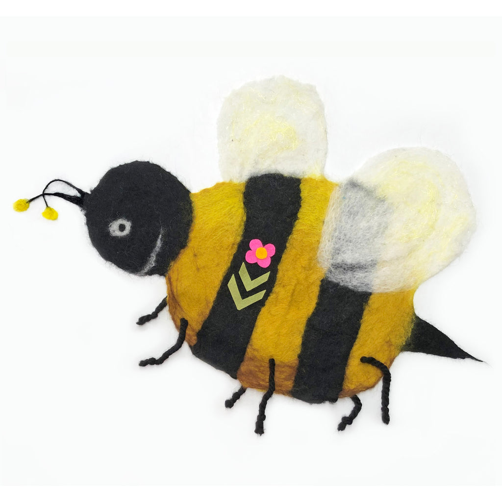 Brigadier Buzzington : COMPLETE Bee Picture Felting Kit