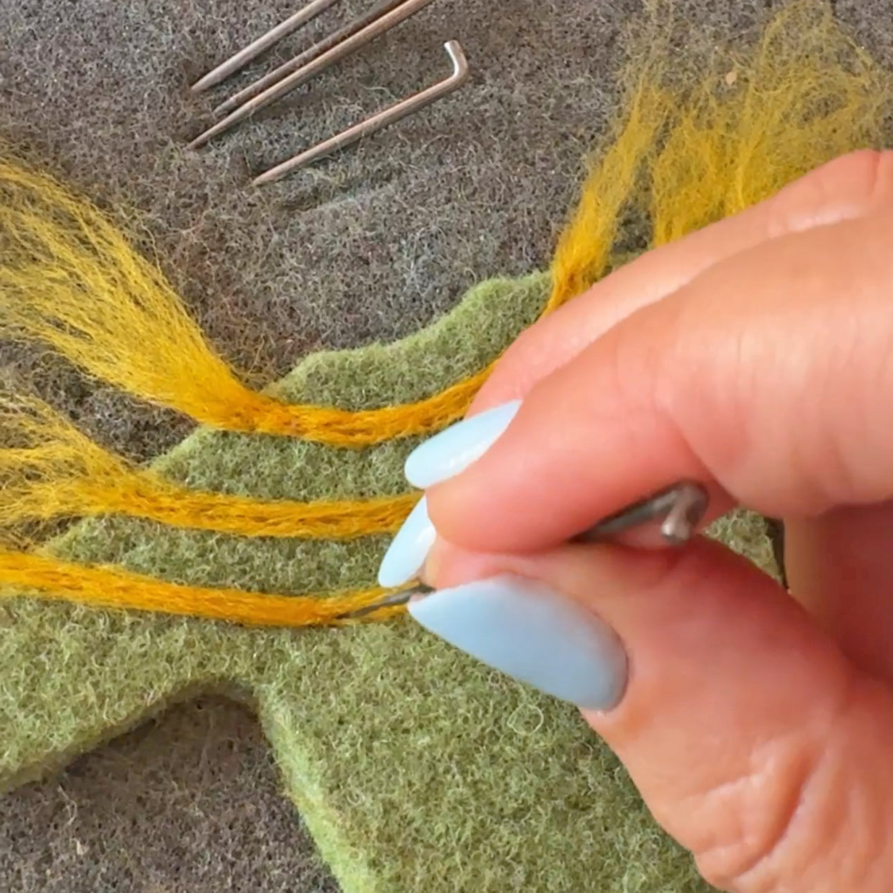 Christmas Jumpers Decorations Needle Felting Kit : Limited Edition