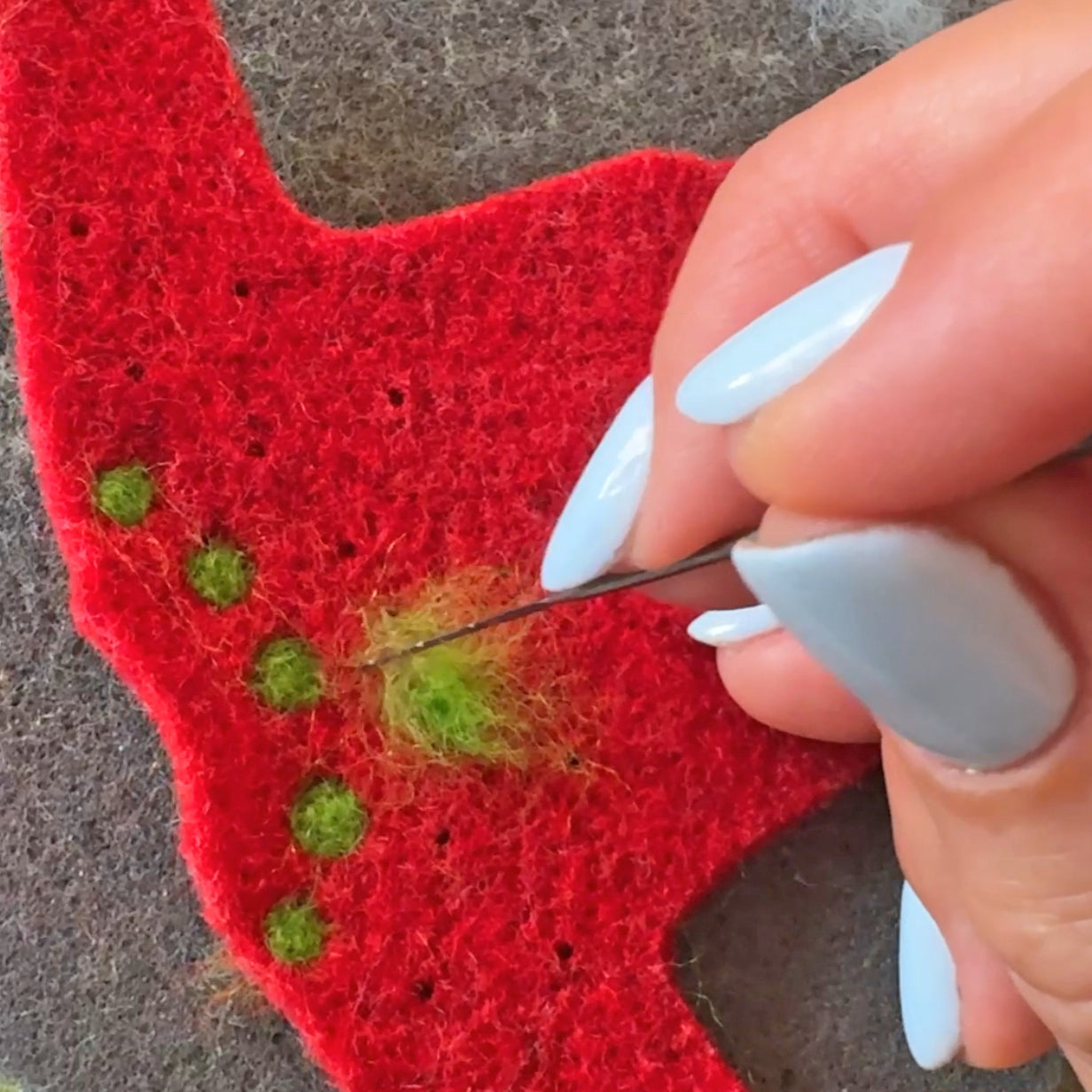 Christmas Jumpers Decorations Needle Felting Kit : Limited Edition