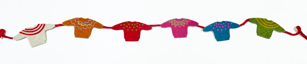 Christmas Jumpers Decorations Needle Felting Kit : Limited Edition