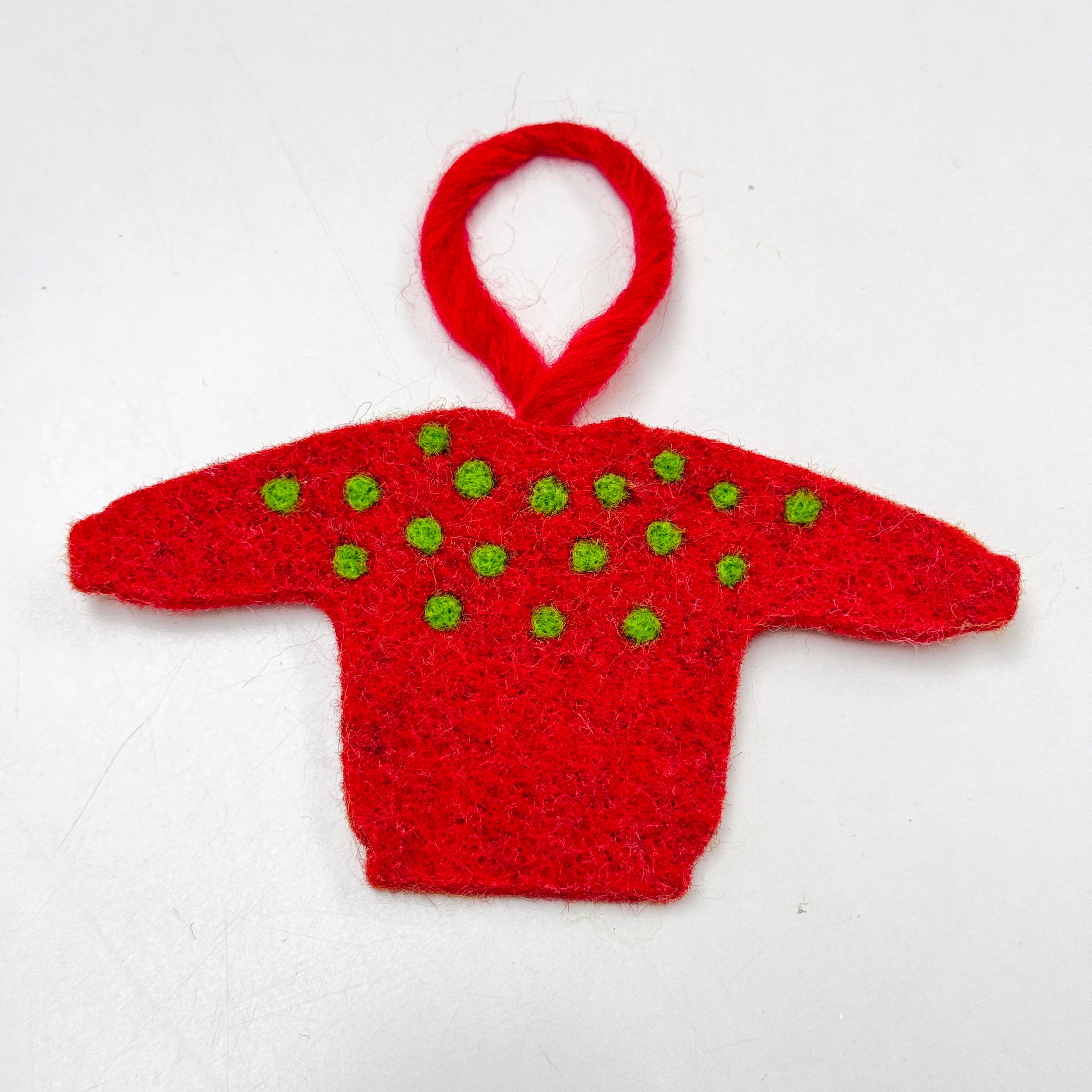 Christmas Jumpers Decorations Needle Felting Kit : Limited Edition