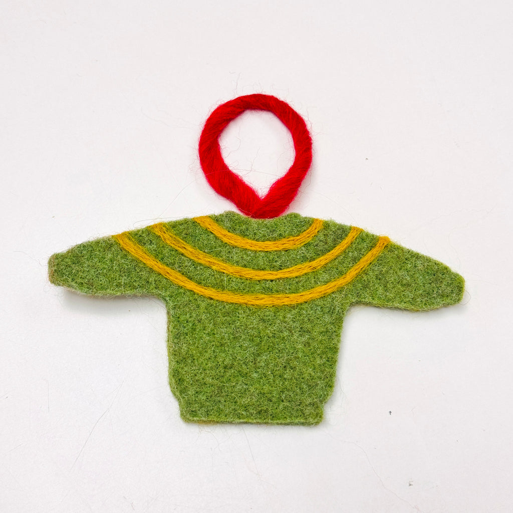 Christmas Jumpers Decorations Needle Felting Kit : Limited Edition
