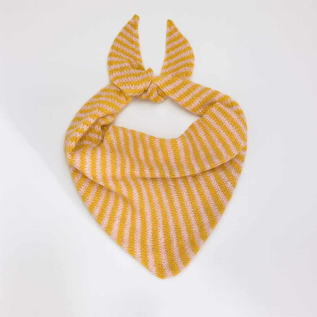 Buoy Bandana Striped Triangle Scarf Knitting Kit