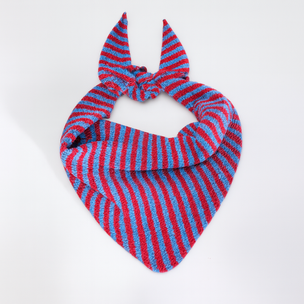 Buoy Bandana Striped Triangle Scarf Knitting Kit