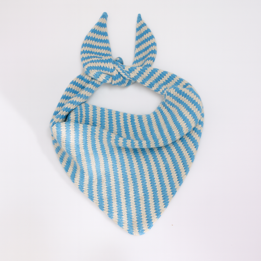 Buoy Bandana Striped Triangle Scarf Knitting Kit