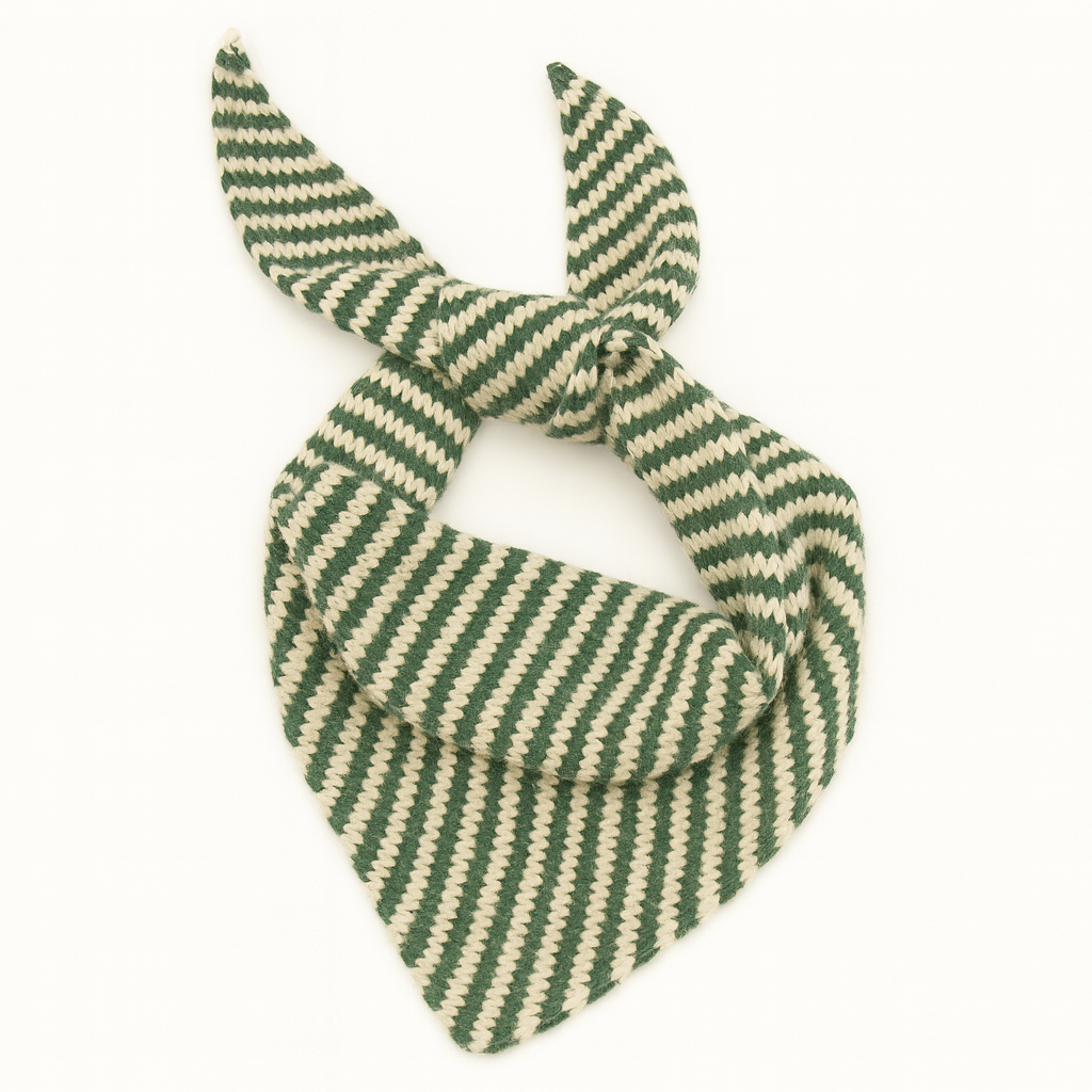 Buoy Bandana Striped Triangle Scarf Knitting Kit