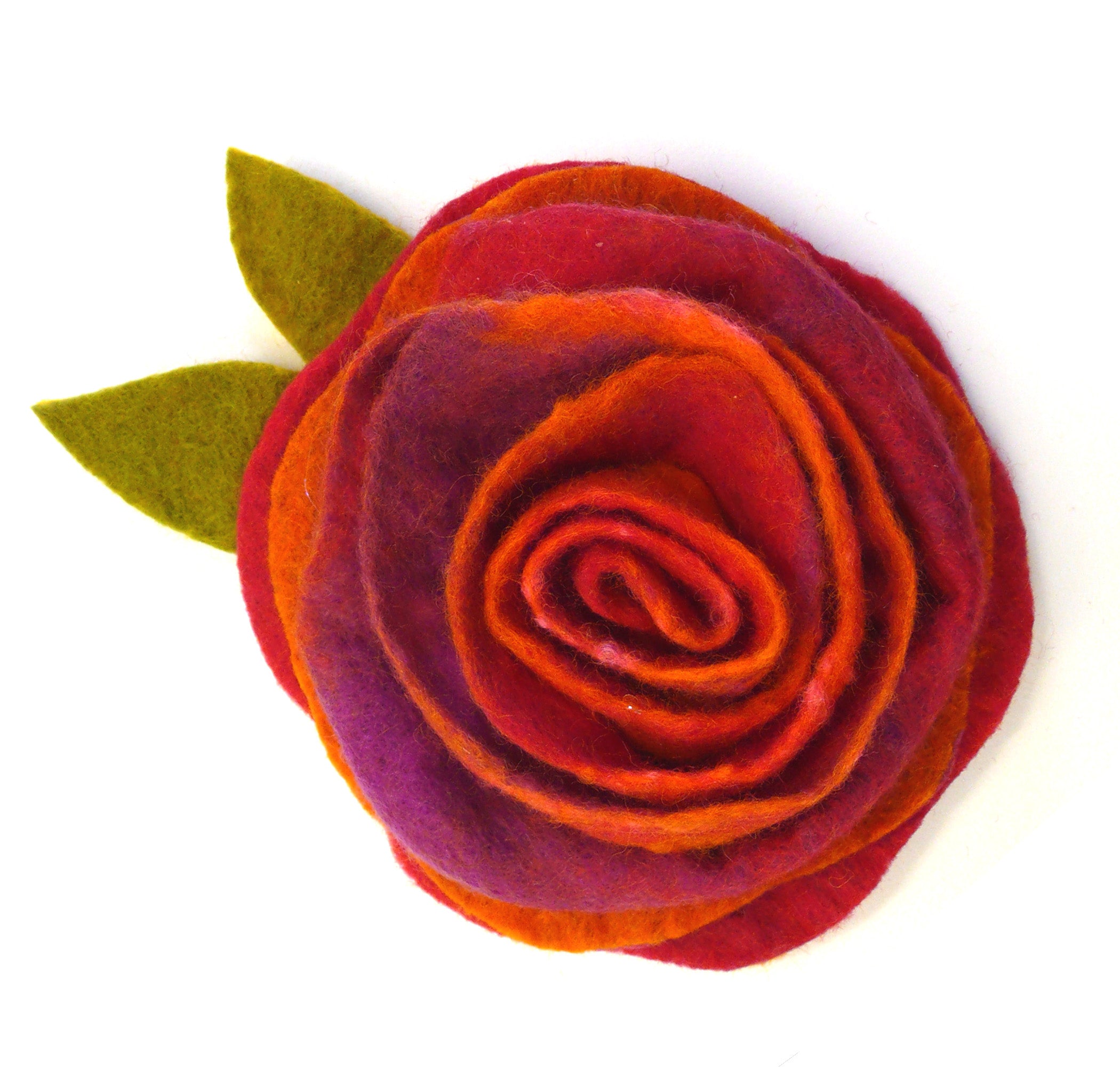 Learn to Make a Handmade Felt Rose : Online Course by Gilliangladrag