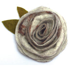 Sweet Sepia Felting Corsage Kit