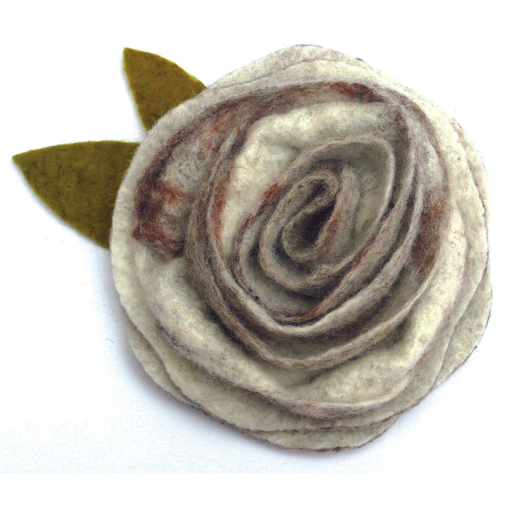 Learn to Make a Handmade Felt Rose : Online Course by Gilliangladrag