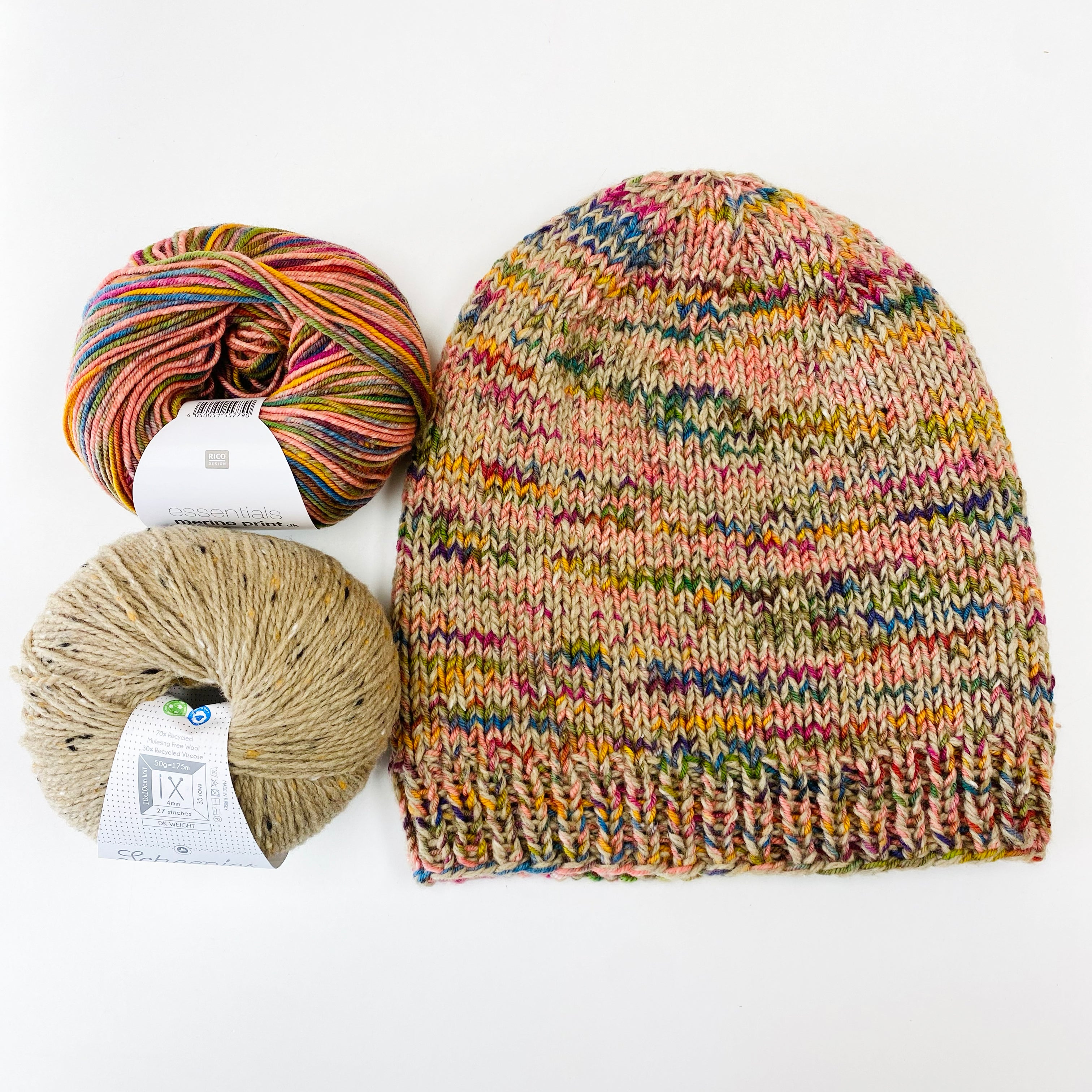 Hat Knitting Kit : 'Cosmic Autumn Rebellion'