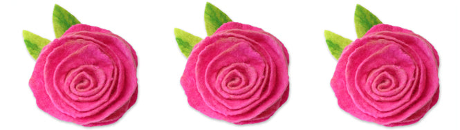 Learn to Make a Handmade Felt Rose : Online Course by Gilliangladrag