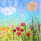 Feltbroidery : Felting Pictures + Embroidery Workshop