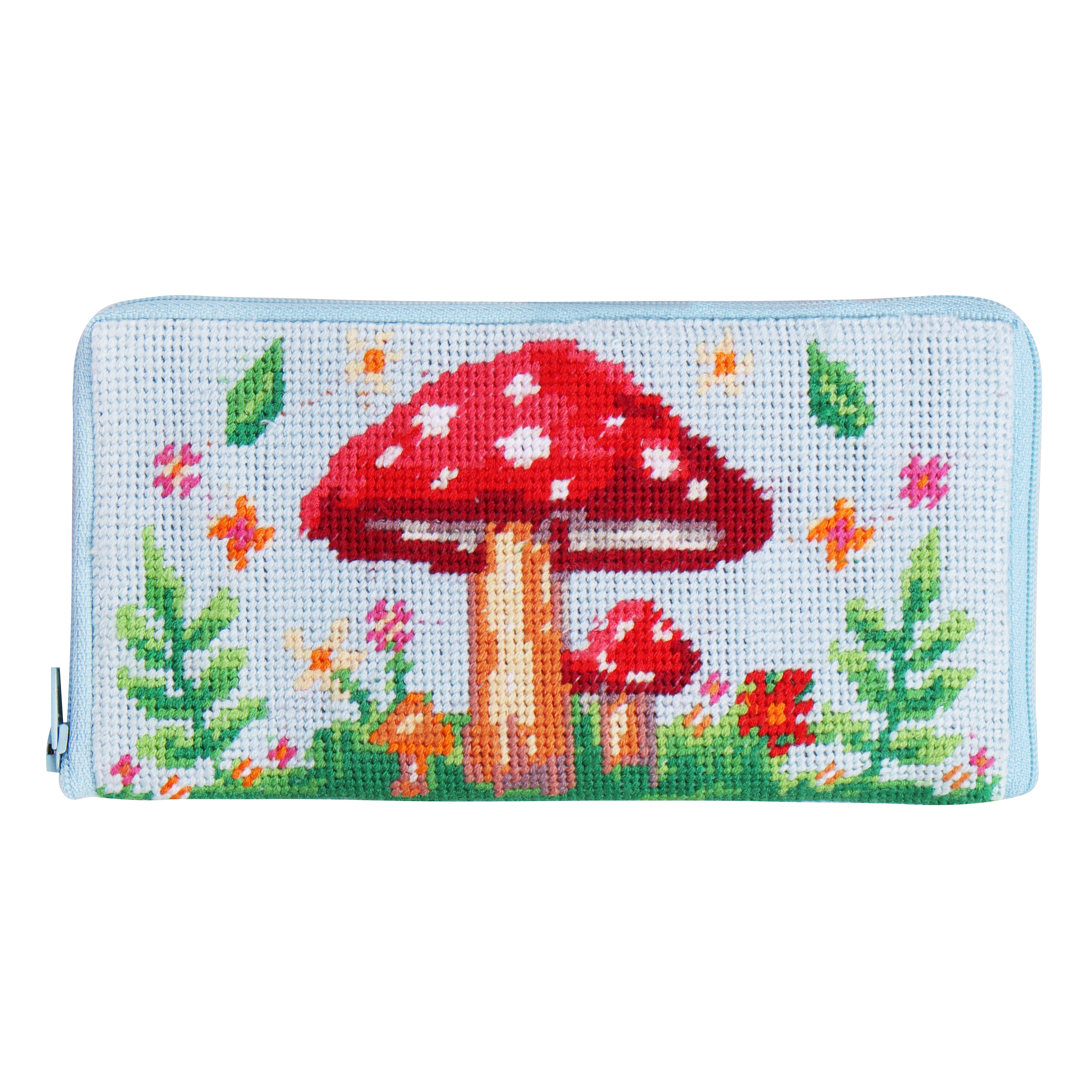 Half Stitch / Tapestry Kit : Stitch Your Own Glasses Case: Toadstool