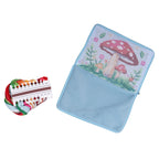 Half Stitch / Tapestry Kit : Stitch Your Own Make Up Pouch / Case: Toadstool