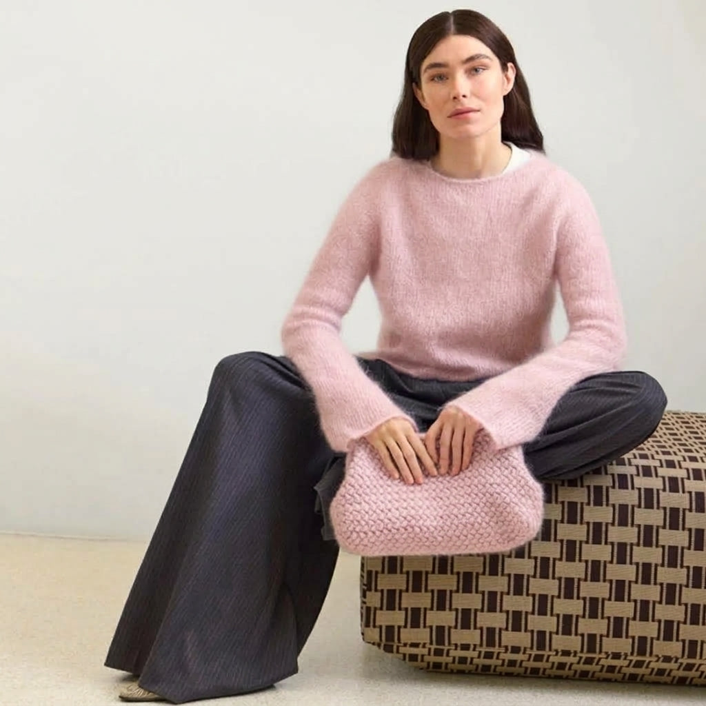 Lyra Sweater Knitting Pack Kit by Sandnes