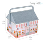 Sewing Box : Embroidered : Patisserie