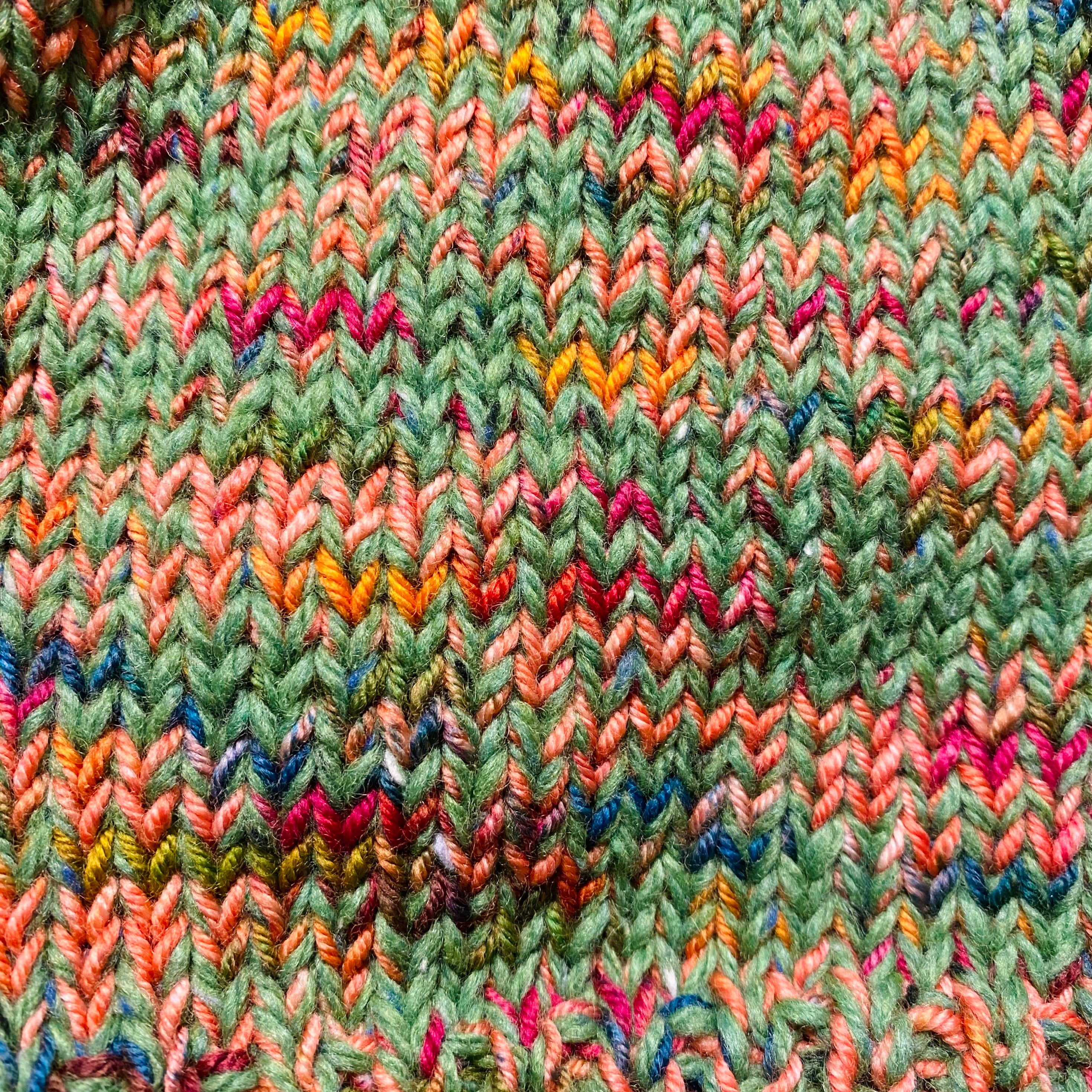 Hat Knitting Kit : 'Cosmic Autumn Rebellion'