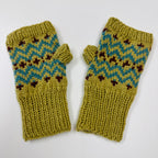 Fingerless Mittens Knitting Kit : Muckle Mitts