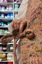 Cosmic Autumn Rebellion : Tie Side Vest : Knitting Pack & Pattern