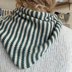 Buoy Bandana Striped Triangle Scarf Knitting Kit