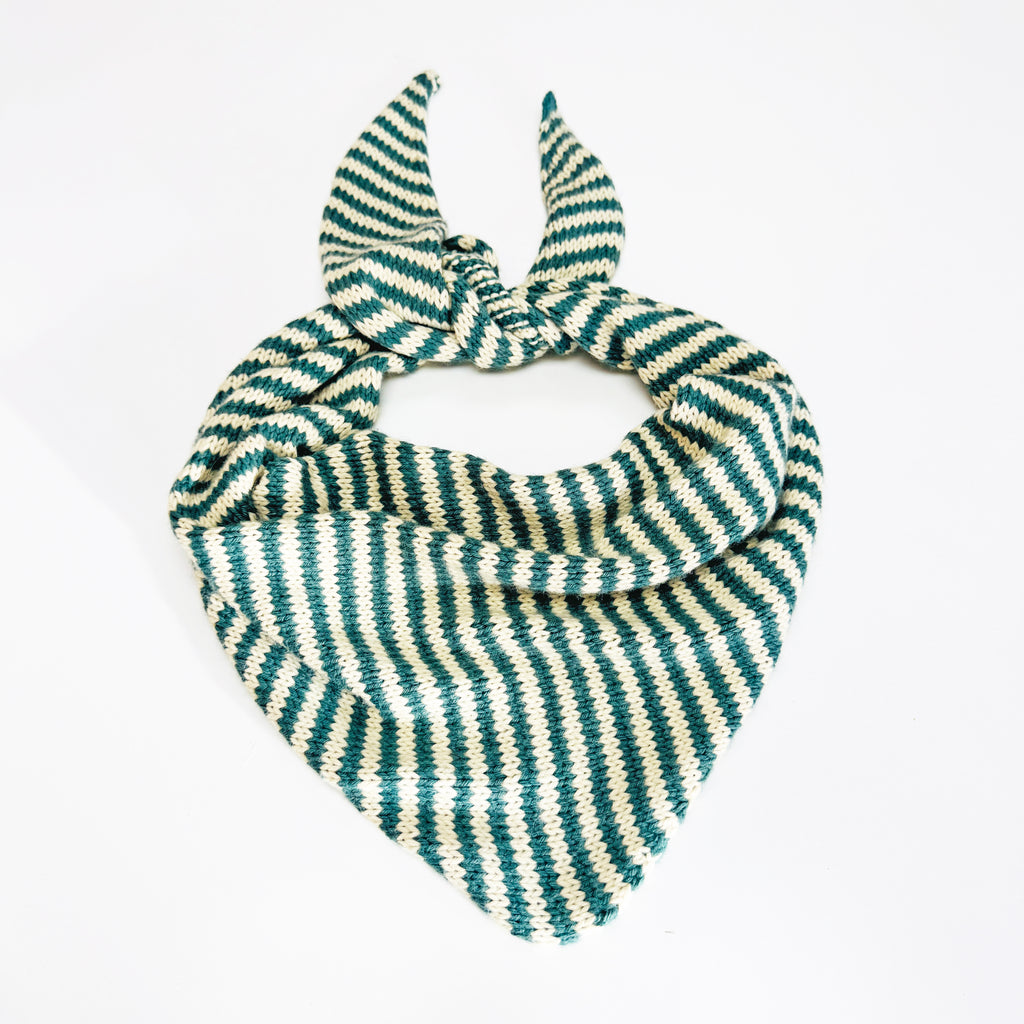Buoy Bandana Striped Triangle Scarf Knitting Kit