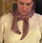 Buoy Bandana Striped Triangle Scarf Knitting Kit