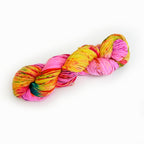 Gilliangladrag Holy Fluff Silver Sparkle Sock Yarn 100g Hand Dyed  : Pop Muzik