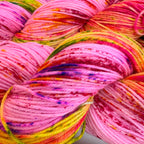 Gilliangladrag Sock Yarn 100g Hand Dyed  : Pop Muzik