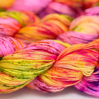 Gilliangladrag Sock Yarn 100g Hand Dyed  : Pop Muzik