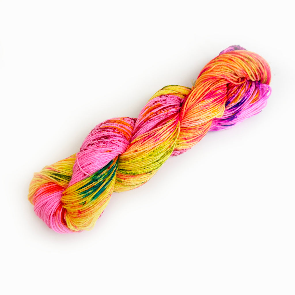 Gilliangladrag Sock Yarn 100g Hand Dyed  : Pop Muzik
