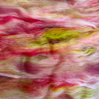 Hand Carded BATT for Spinning & Felting : An English Country Garden 150g