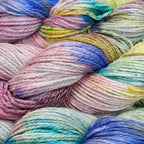 Gilliangladrag Holy Fluff Hand Dyed Alpaca / Silk / Cashmere : Lost in the Magical Garden