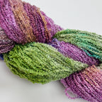Gilliangladrag Hand Dyed Silk Bouclé Yarn : Lost in the Magical Garden 100g