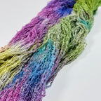 Gilliangladrag Hand Dyed Silk Bouclé Yarn : Lost in the Magical Garden 100g