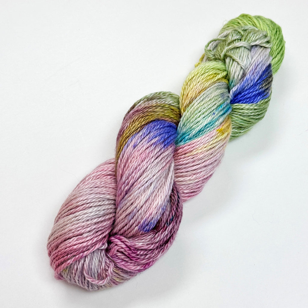 Gilliangladrag Holy Fluff Hand Dyed Alpaca / Silk / Cashmere : Lost in the Magical Garden