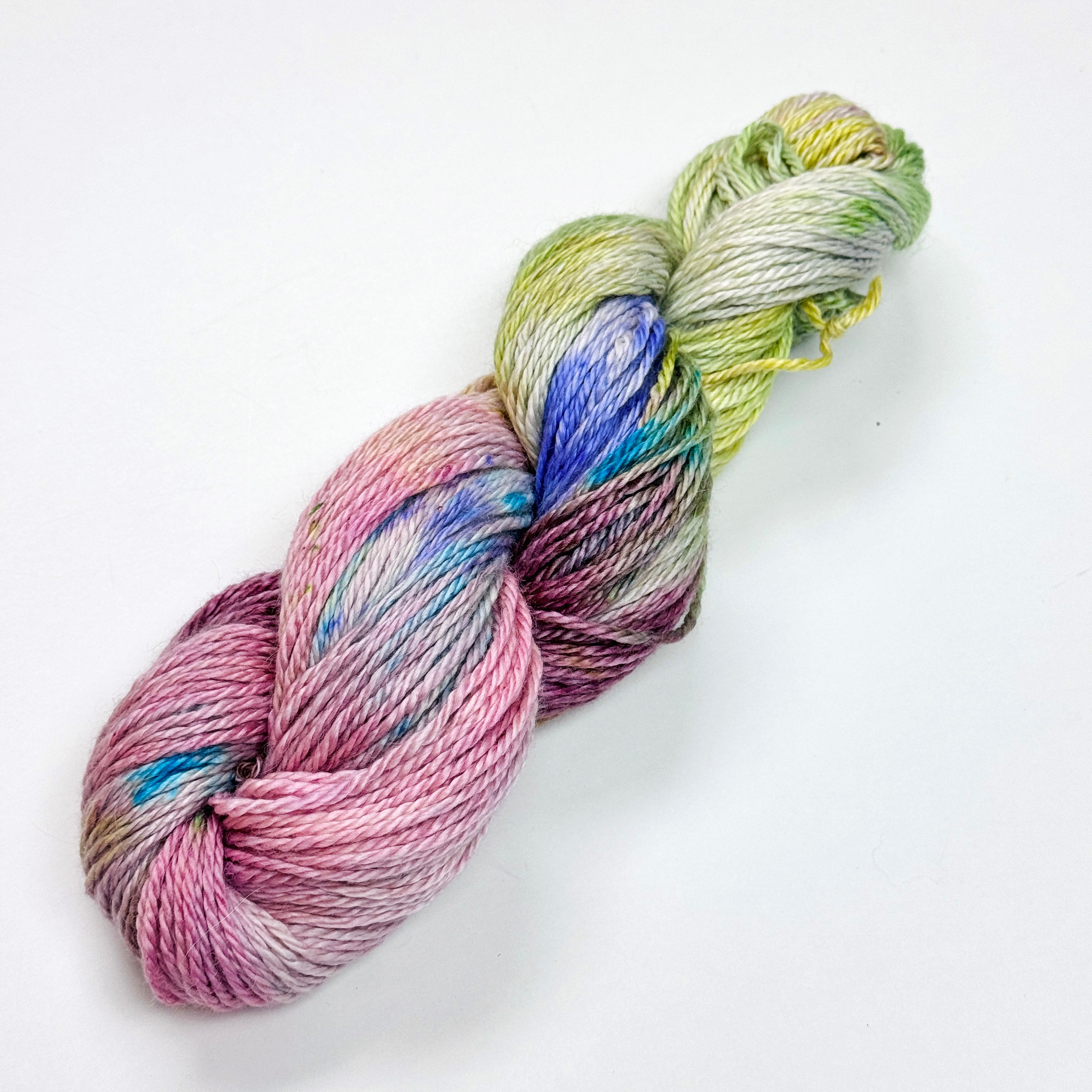 Gilliangladrag Holy Fluff Hand Dyed Alpaca / Silk / Cashmere : Lost in the Magical Garden
