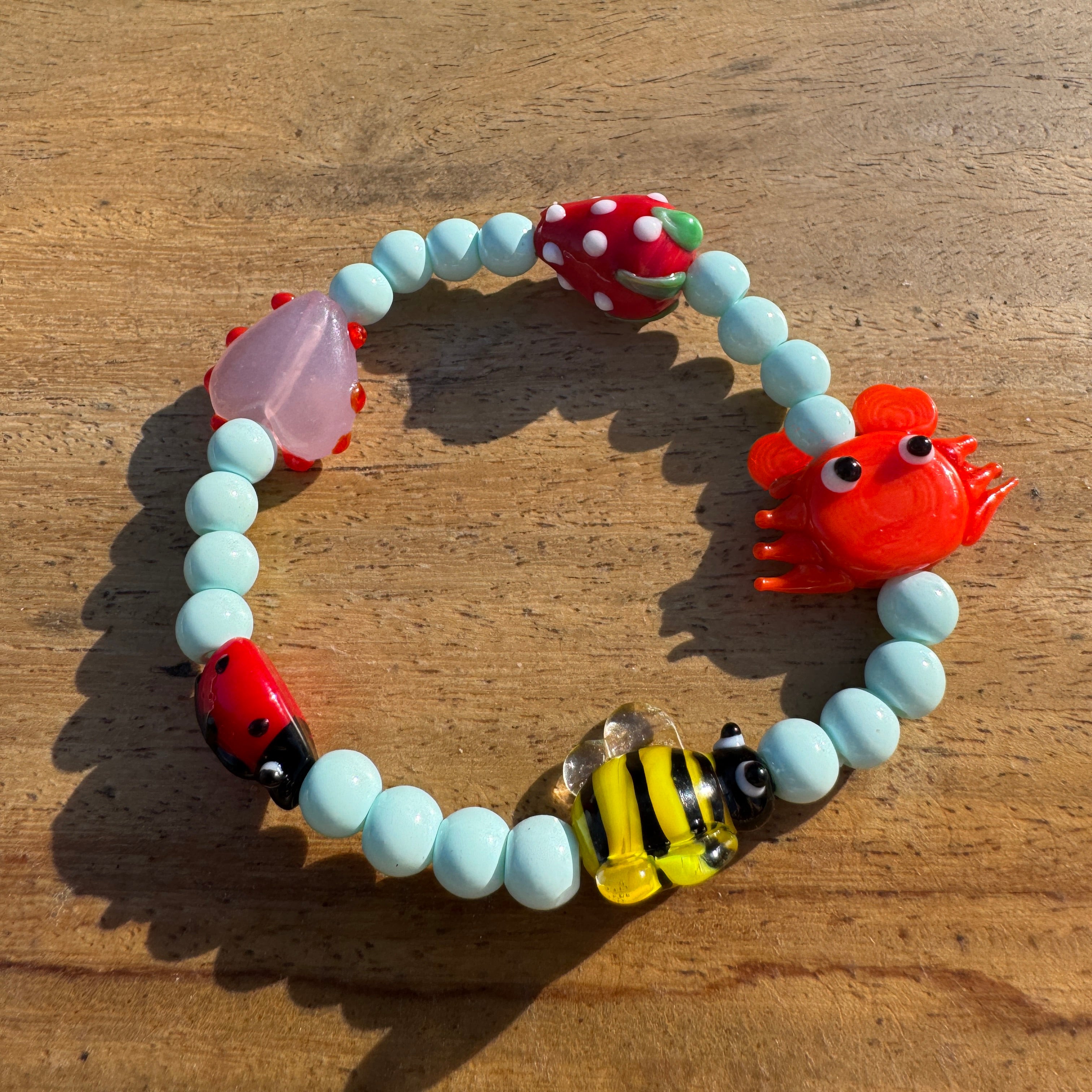 Summer Vibes Bracelet Kit with Glass Beads