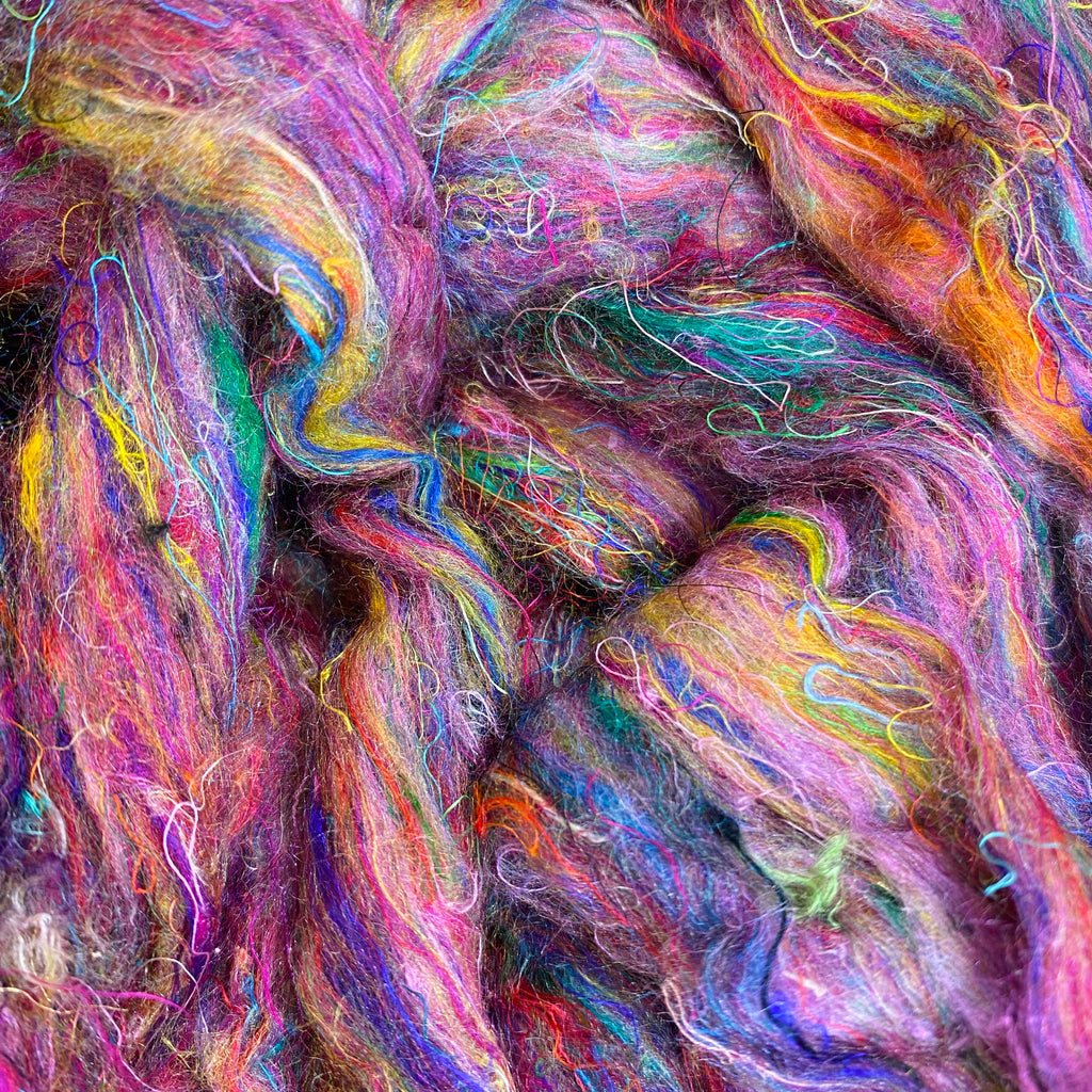 Rastafari Handmade Sari Silk Ribbon Yarn For Inspirational Craft Projects