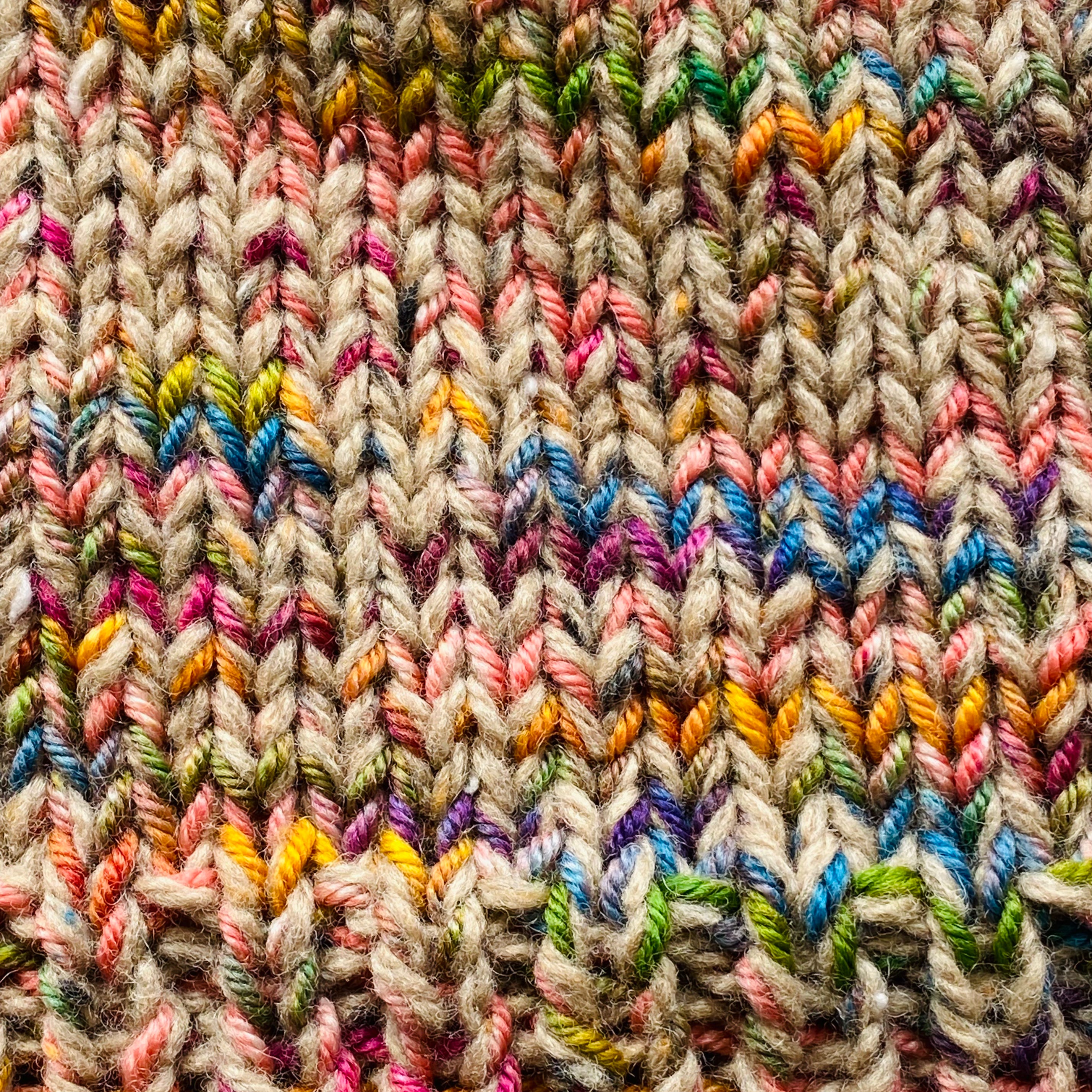 Hat Knitting Kit : 'Cosmic Autumn Rebellion'